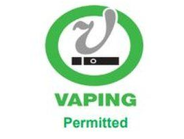 Vaping permitted symbol