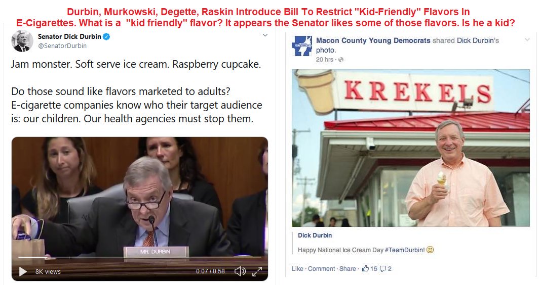 Senator Durbin Ice Cream