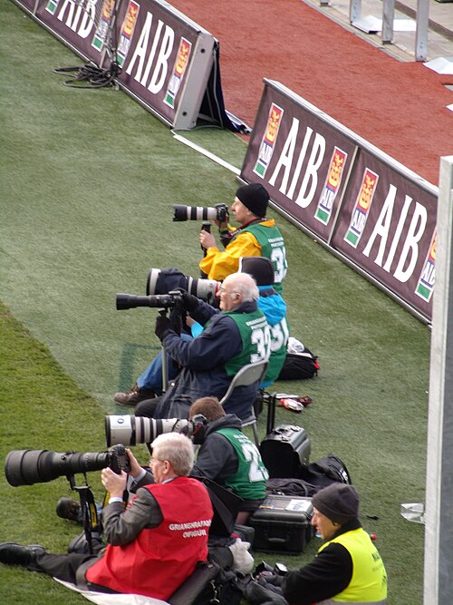 File:Photographers at Croke Park.jpg